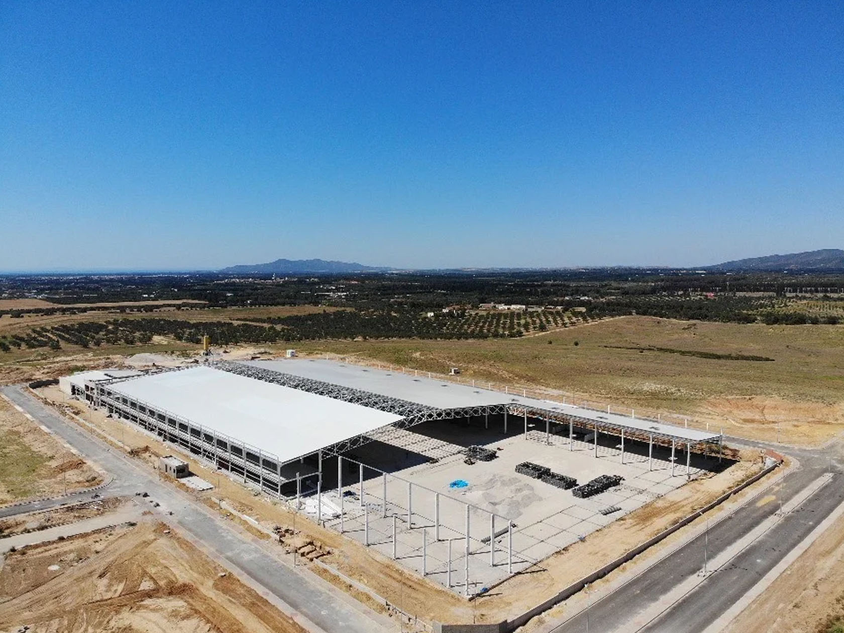 Konzept für einen Fabrikneubau in Tunesien